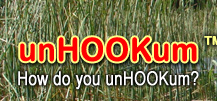 unHOOKum fish hook remover removal dehooking tool  dehooker disgorger